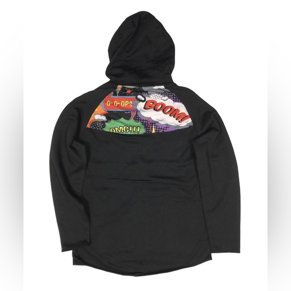 Royal Blue Tech Fleece Cartoon Athletic Hoodie and Pant Set 47064H
Color: Black - Picture 2 of 2